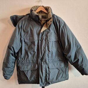 Vintage Down Filled Mens Winter Coat By Eddie Bauer Size XL